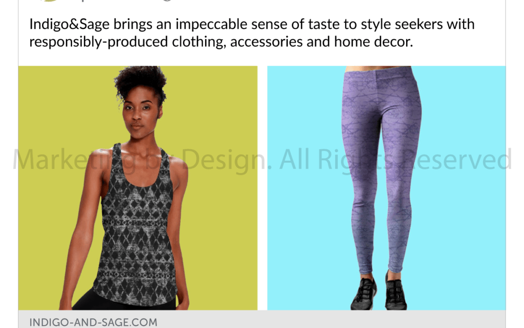 Indigo & Sage Social Media Ad