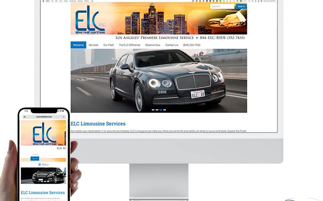 ELC Limousines Website
