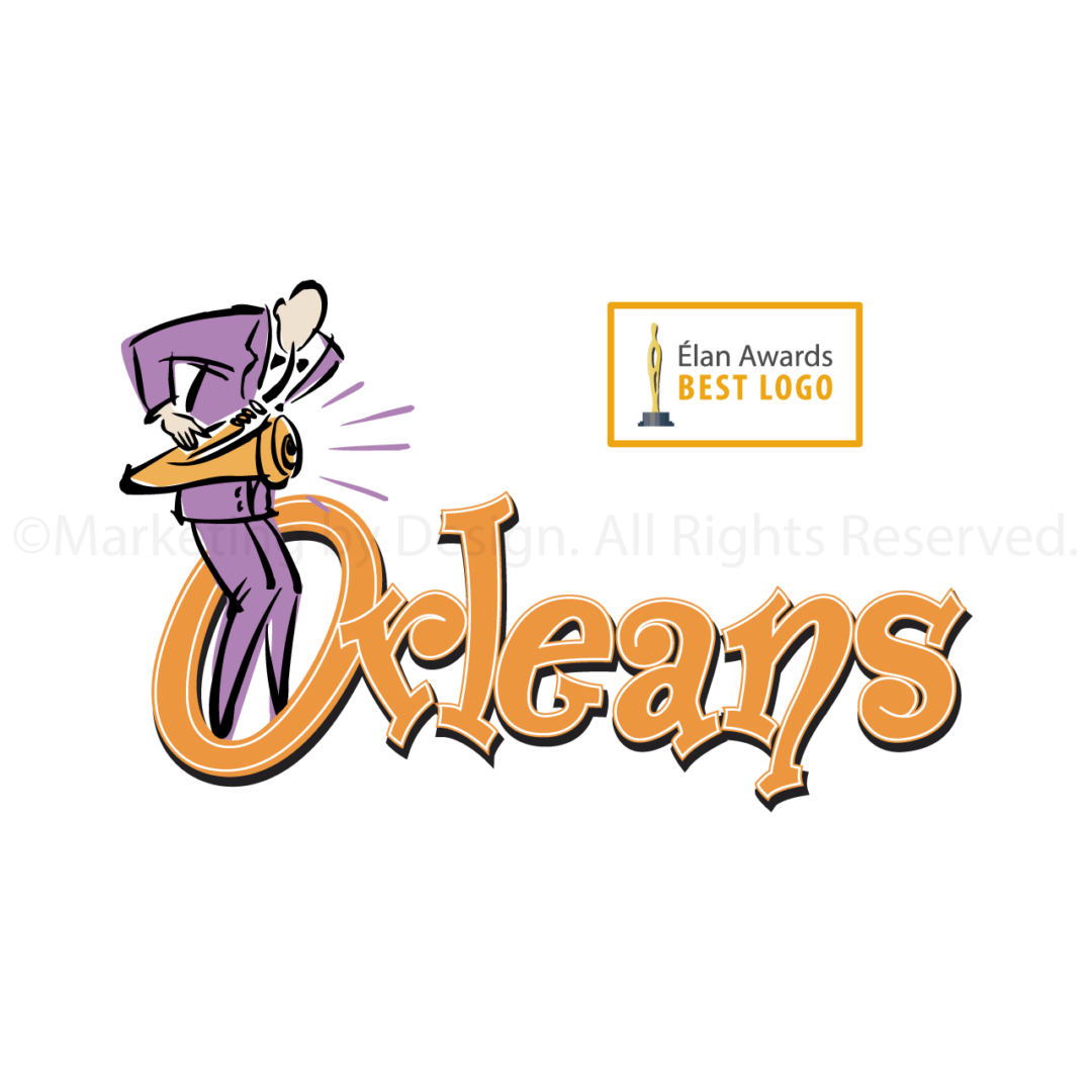 Marketing by Design | Portfolio: Orleans Logo